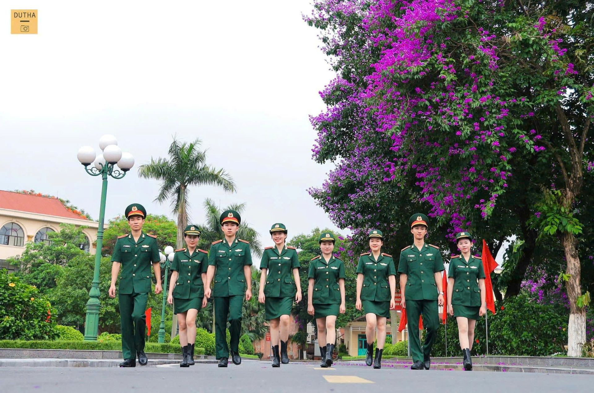 Học viên Học viện Hậu cần trong ngày khai giảng năm học.